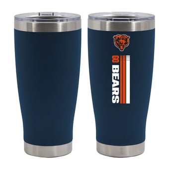 The Memory Company Chicago Bears Let's Go 20oz. Stainless Steel Tumbler