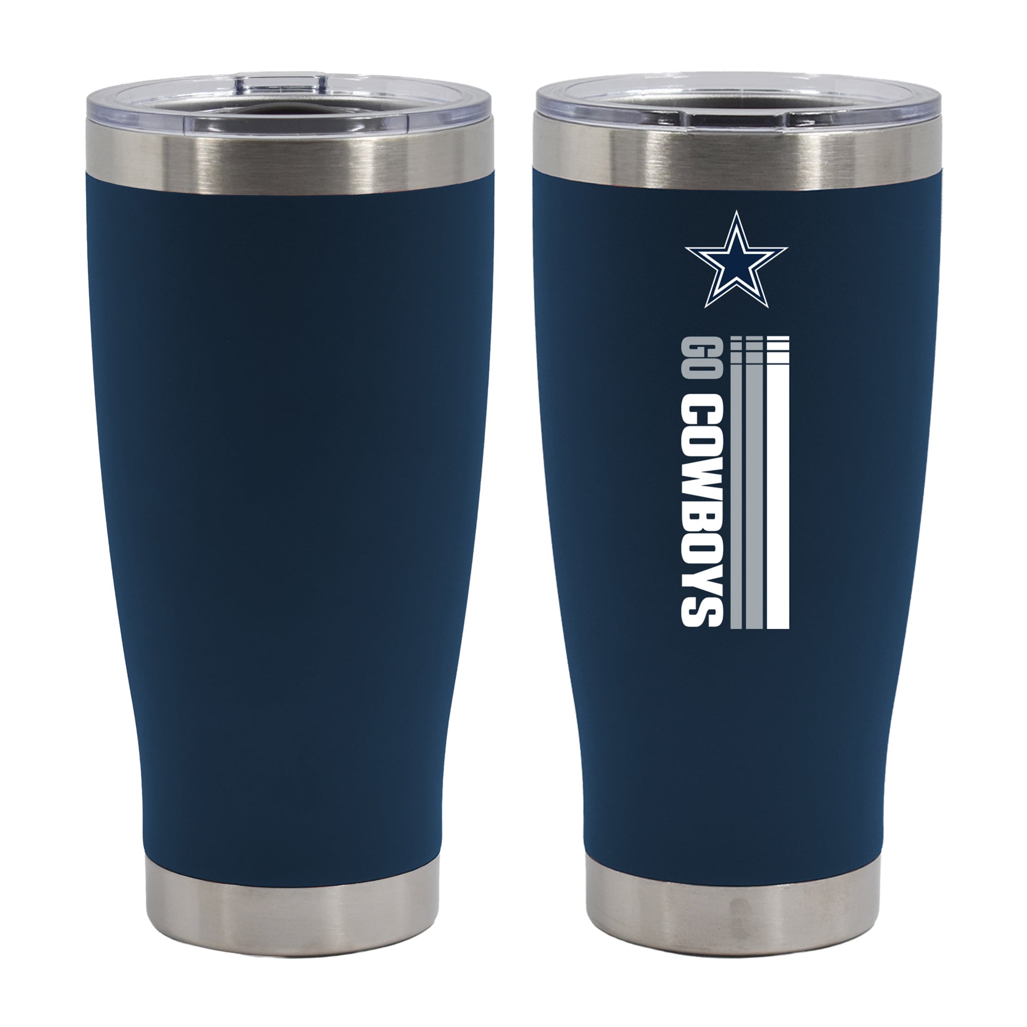 The Memory Company Dallas Cowboys Let's Go 20oz. Stainless Steel Tumbler