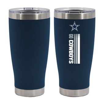 The Memory Company Dallas Cowboys Let's Go 20oz. Stainless Steel Tumbler