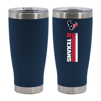 The Memory Company Houston Texans Let's Go 20oz. Stainless Steel Tumbler