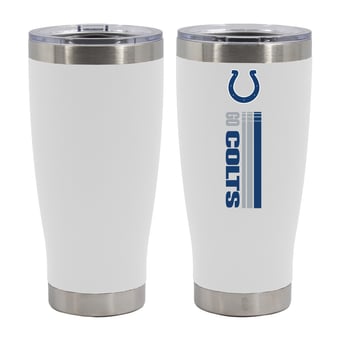The Memory Company Indianapolis Colts Let's Go 20oz. Stainless Steel Tumbler