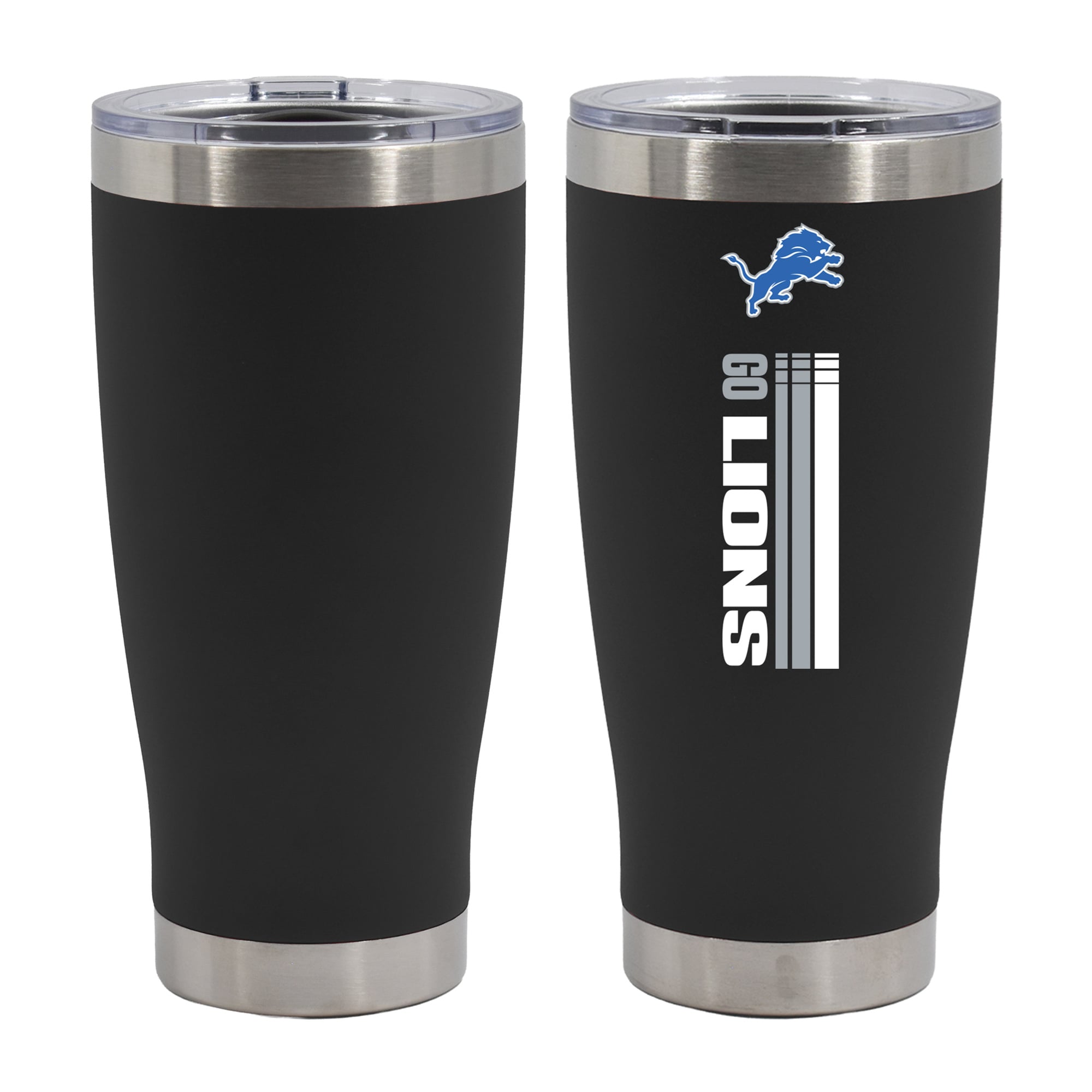 The Memory Company Detroit Lions Let's Go 20oz. Stainless Steel Tumbler