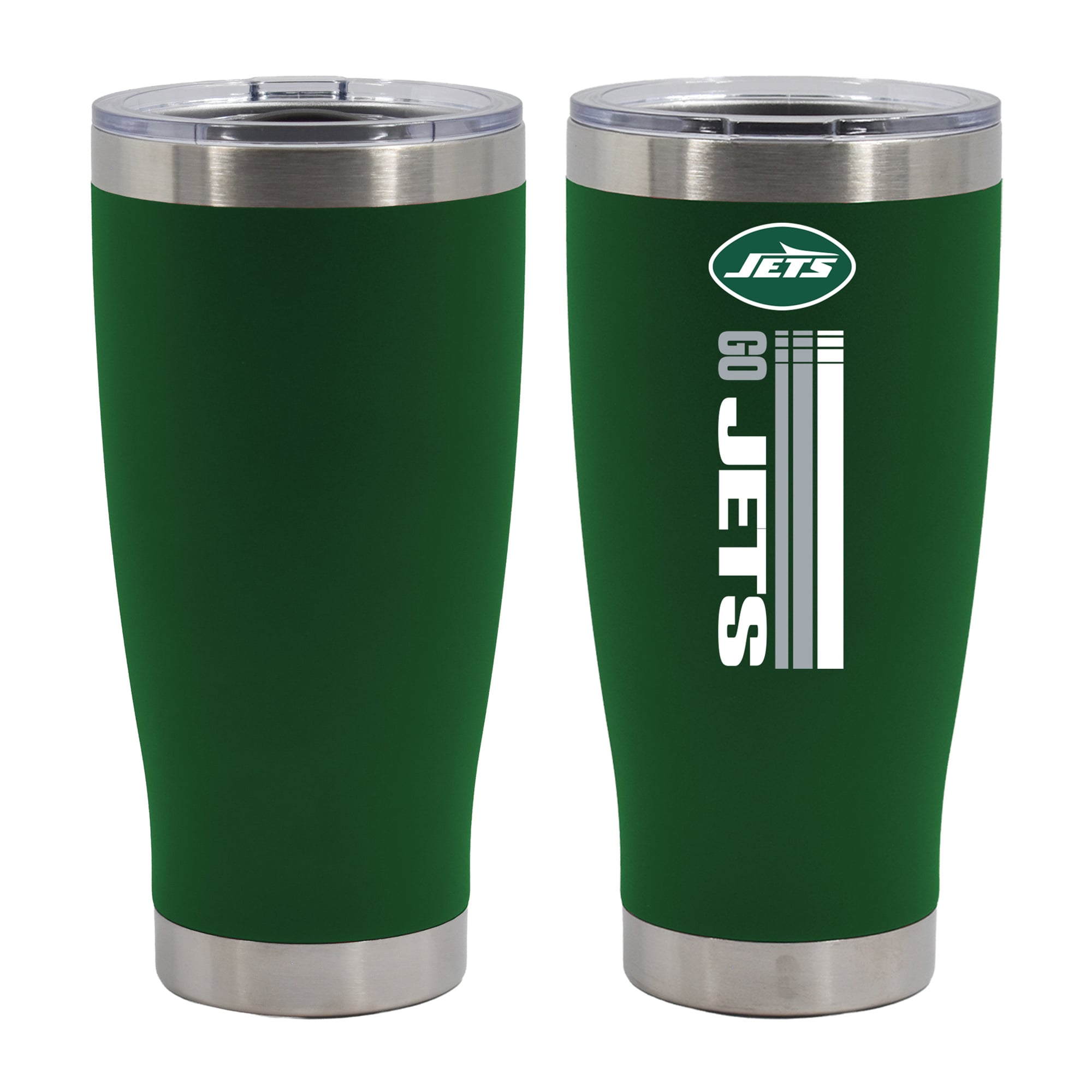 The Memory Company New York Jets Let's Go 20oz. Stainless Steel Tumbler