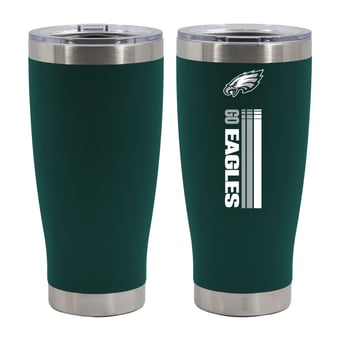The Memory Company Philadelphia Eagles Let's Go 20oz. Stainless Steel Tumbler