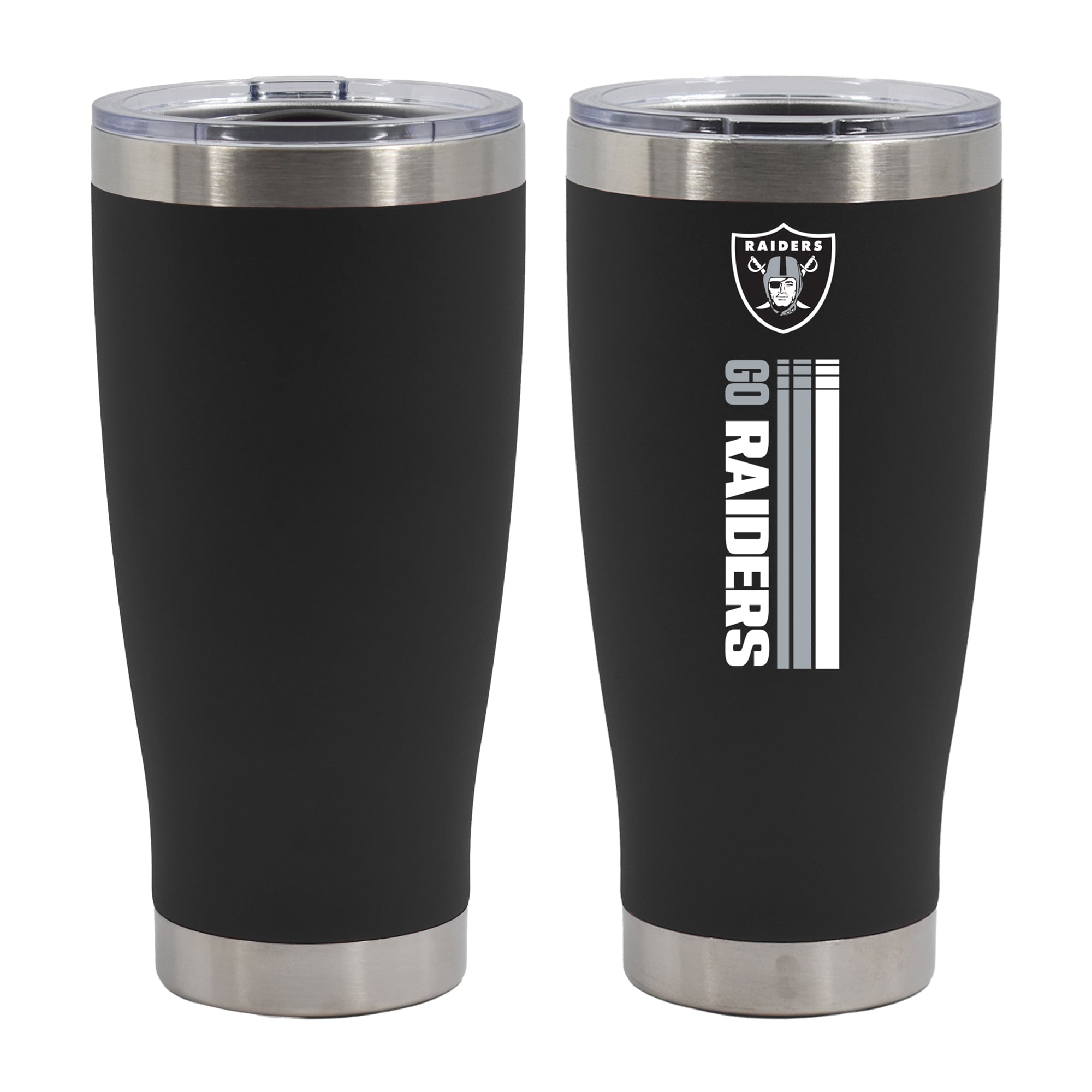 The Memory Company Las Vegas Raiders Let's Go 20oz. Stainless Steel Tumbler