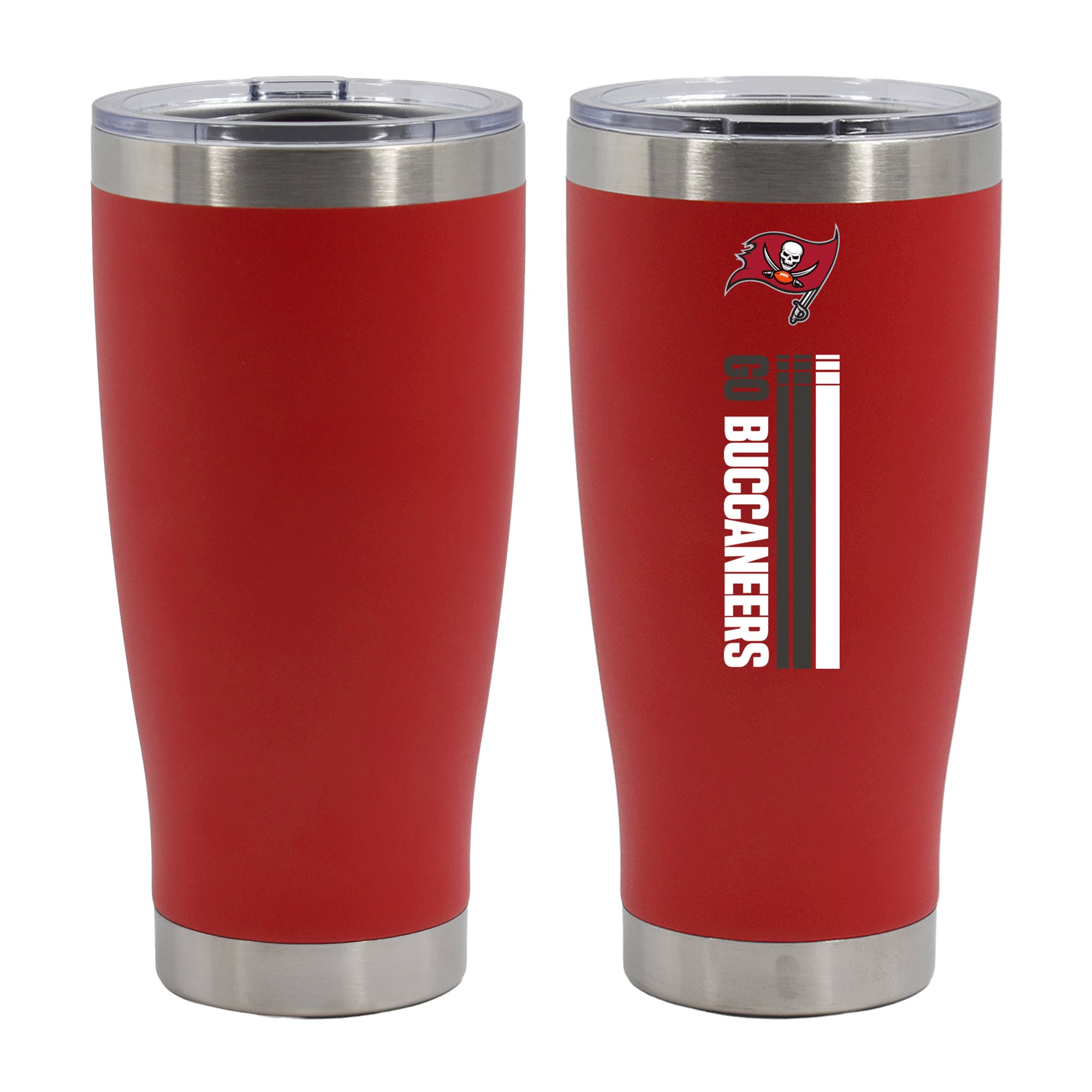 The Memory Company Tampa Bay Buccaneers Let's Go 20oz. Stainless Steel Tumbler