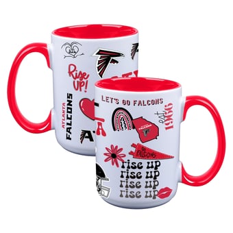 The Memory Company Atlanta Falcons Two-Piece 15oz. Loco Coffee Mug Set