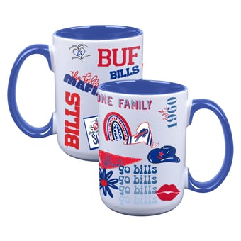 The Memory Company Buffalo Bills Two-Piece 15oz. Loco Coffee Mug Set