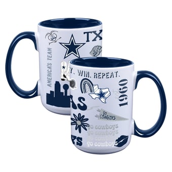 The Memory Company Dallas Cowboys Two-Piece 15oz. Loco Coffee Mug Set