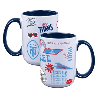The Memory Company Tennessee Titans Two-Piece 15oz. Loco Coffee Mug Set