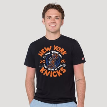 Unisex Homage x A Tribe Called Quest Black New York Knicks 2026 NBA Finals Champions Tri-Blend T-Shirt