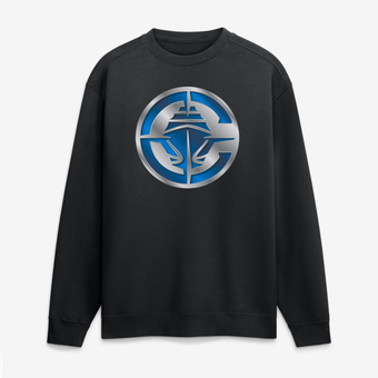 Men's Black LA Clippers  Metallic Mascot Sweatshirt