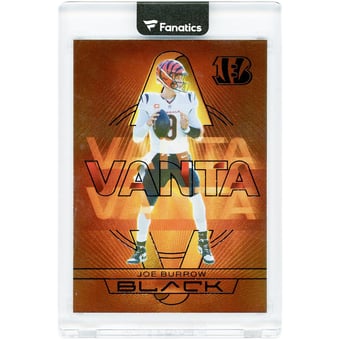 Joe Burrow Cincinnati Bengals 2025 Panini Black Vanta #2 Card