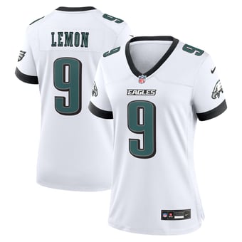 Women's Nike Makai Lemon White Philadelphia Eagles Game Jersey