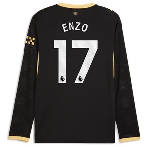 Maillot Extérieur Manchester City PUMA 26/27 - Manches longues avec flocage Enzo 17, vue 4