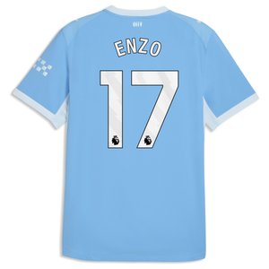 Maillot Domicile Authentic Manchester City PUMA 26/27 avec flocage Enzo 17, vue 4