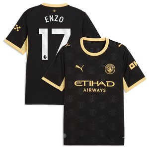 Maillot Extérieur Manchester City PUMA 26/27 avec flocage Enzo 17, vue 2