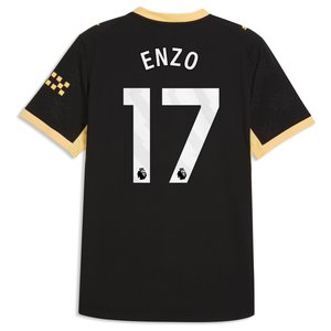 Maillot Extérieur Authentic Manchester City PUMA 26/27 avec flocage Enzo 17, vue 4