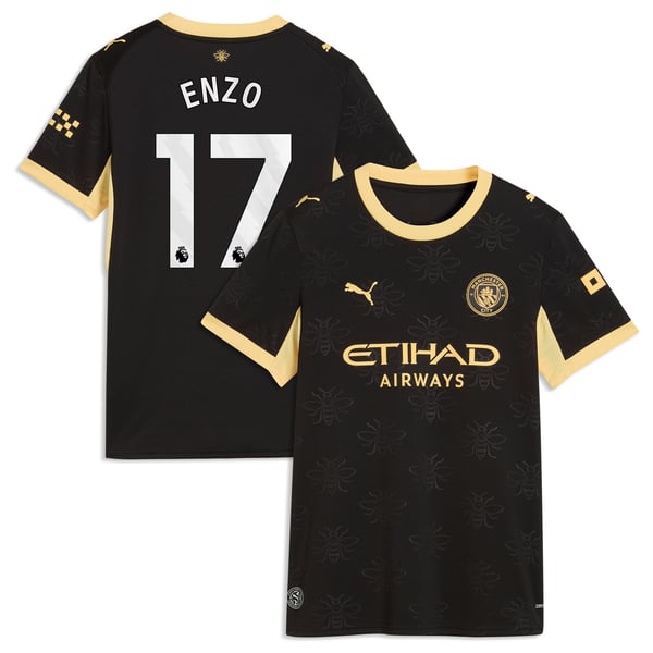 Maillot Extérieur Manchester City PUMA 26/27 - Femme avec flocage Enzo 17