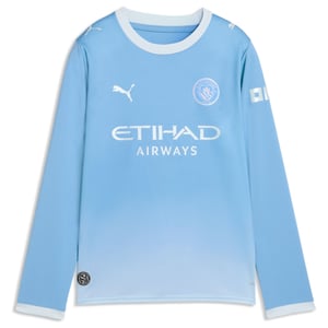 Maillot Domicile Manchester City PUMA 26/27 - Manches longues - Enfant avec flocage Enzo 17, vue 3
