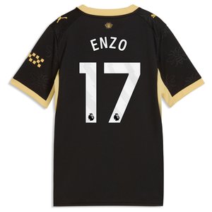 Maillot Extérieur Manchester City PUMA 26/27 - Enfant avec flocage Enzo 17, vue 4