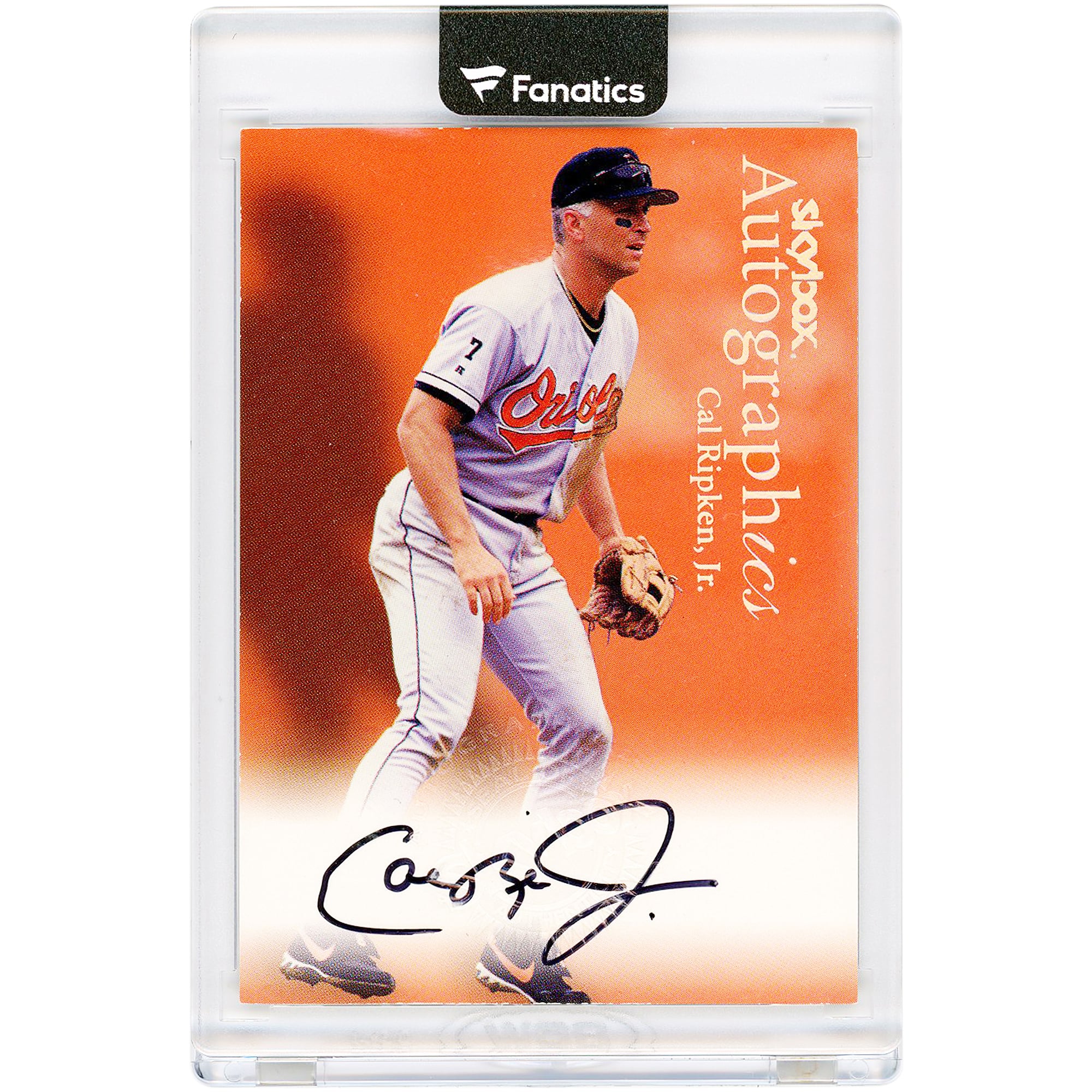 Cal Ripken Jr. Baltimore Orioles Autographed 1999 Skybox Autographics #NNO Card
