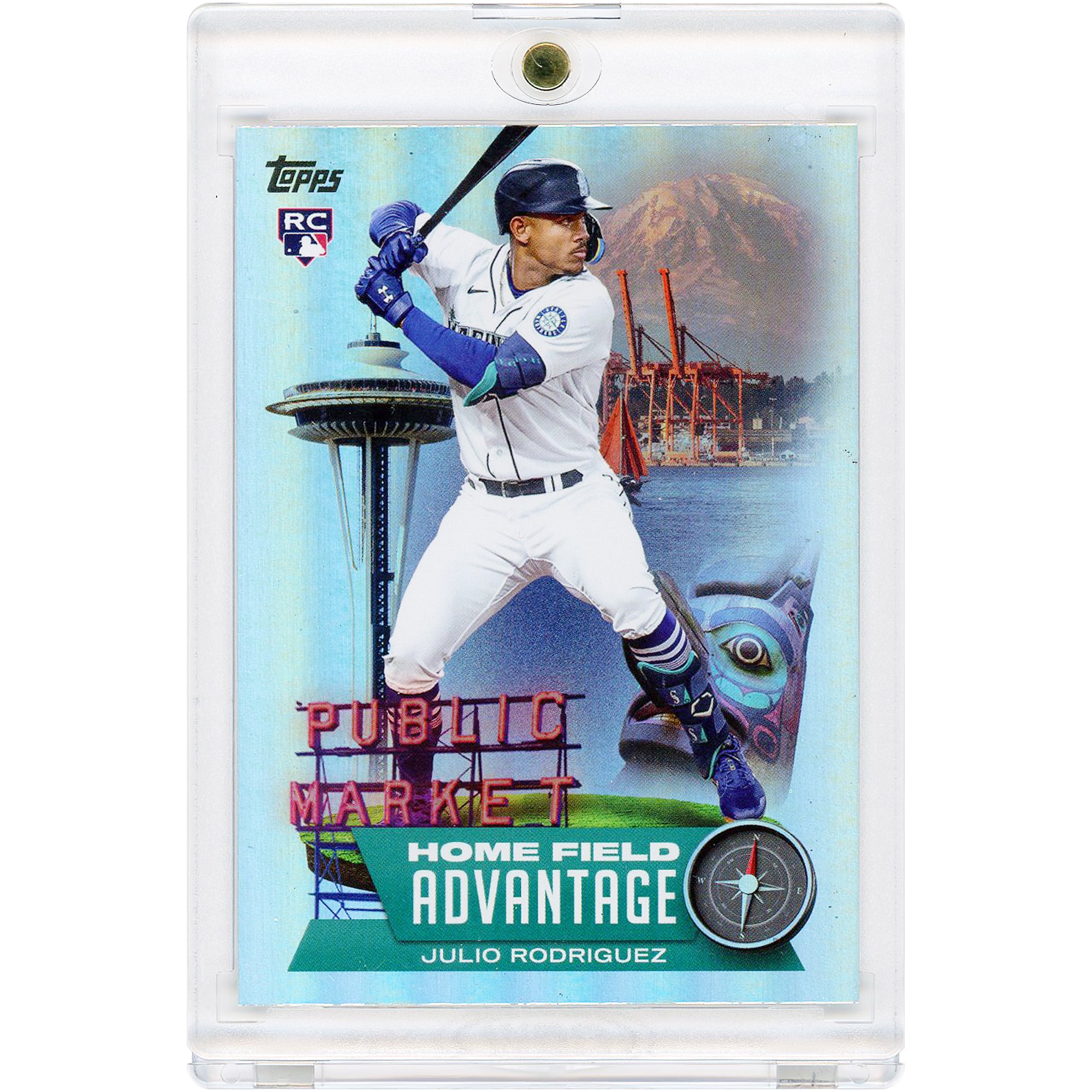 Julio Rodriguez Seattle Mariners 2022 Topps Home Field Advantage #HA-23 Rookie Card