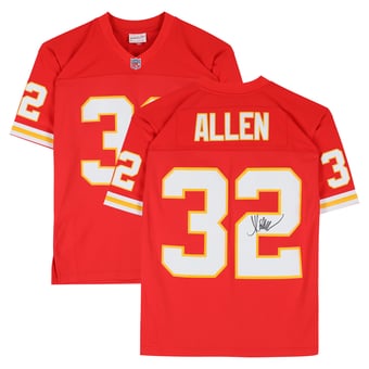 Marcus Allen Kansas City Chiefs Autographed Red Mitchell & Ness 1994 Replica Jersey