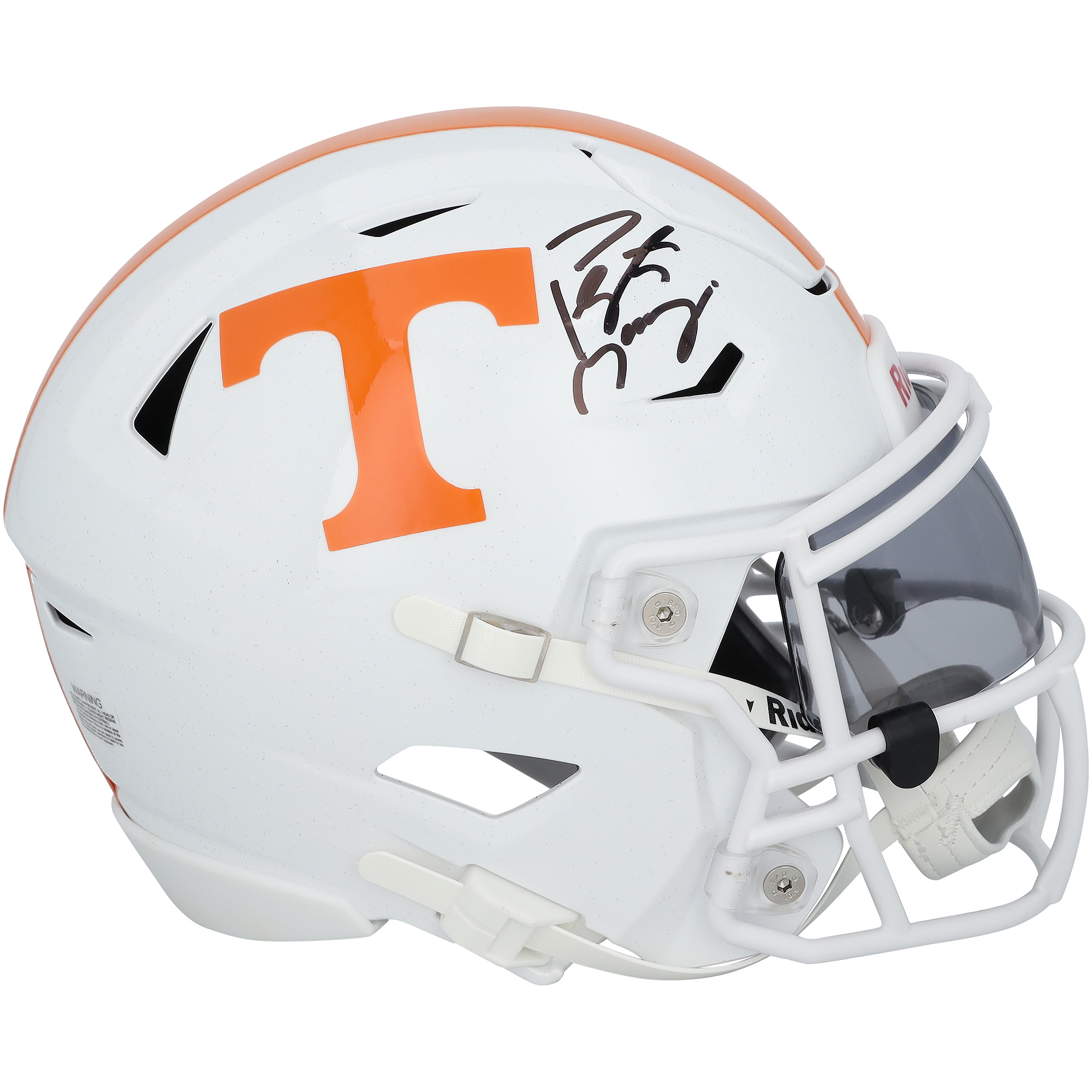 Peyton Manning Tennessee Volunteers Autographed Riddell Speed Flex Mid-Size Helmet