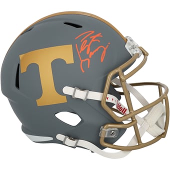 Peyton Manning Tennessee Volunteers Autographed Riddell Slate Speed Replica Helmet