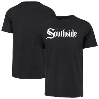 Men's '47  Black Chicago White Sox Return of the Southside Franklin T-Shirt