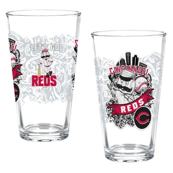 Cincinnati Reds Cups, Mugs and Shot Glasses