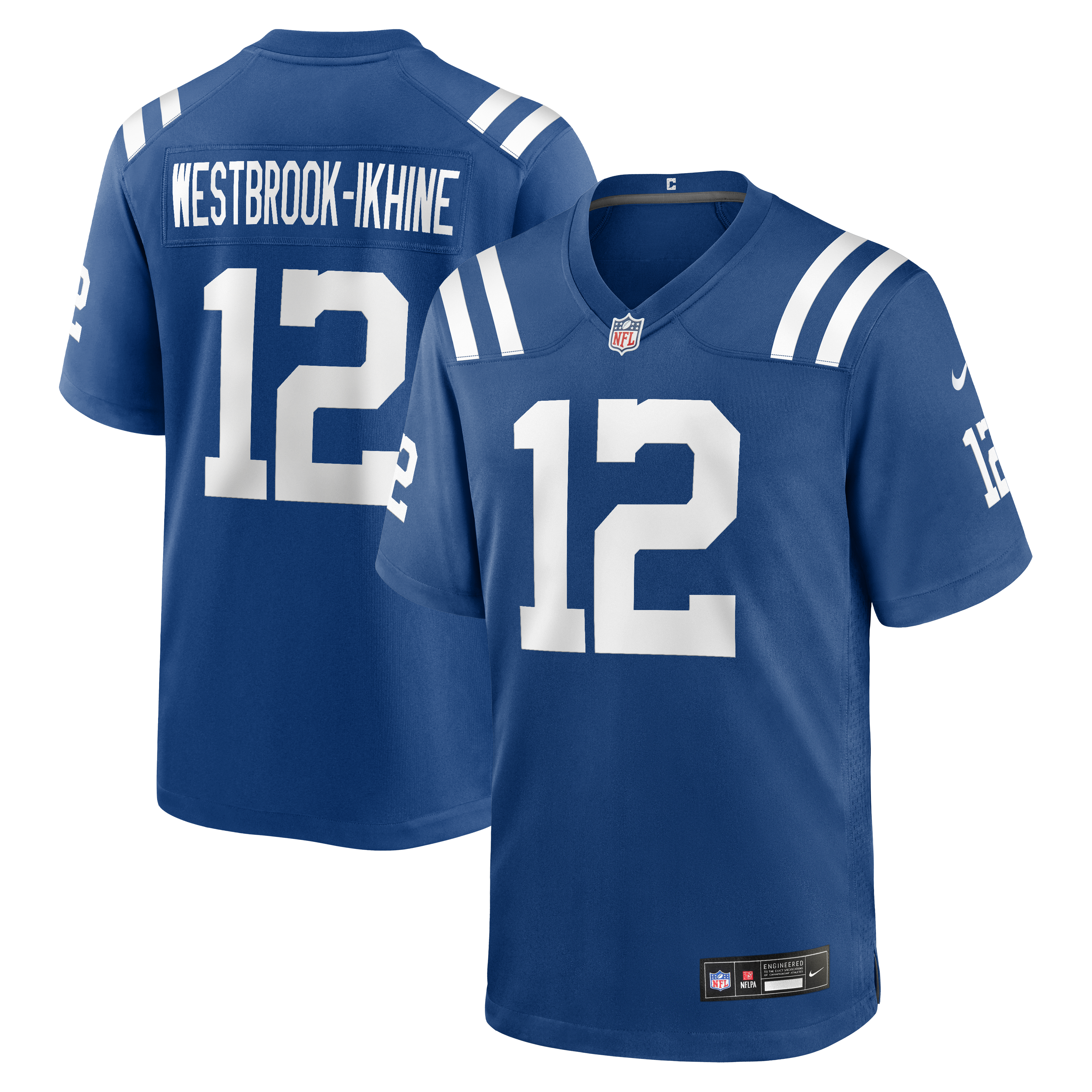 Men's Nike Nick Westbrook-Ikhine Royal Indianapolis Colts Team Game Jersey