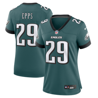 Women's Nike Marcus Epps Midnight Green Philadelphia Eagles Team Game Jersey