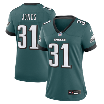 Women's Nike Jonathan Jones Midnight Green Philadelphia Eagles Team Game Jersey