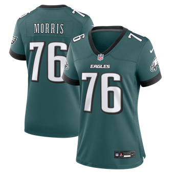 Women's Nike Micah Morris Midnight Green Philadelphia Eagles Team Game Jersey