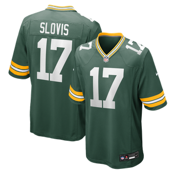 Men's Nike Kedon Slovis Green Green Bay Packers Team Game Jersey