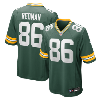 Men's Nike Mark Redman Green Green Bay Packers Team Game Jersey