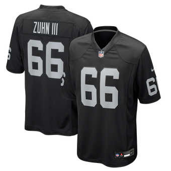 Men's Nike Trey Zuhn III Black Las Vegas Raiders Team Game Jersey