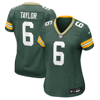 Women's Nike Tyrod Taylor Green Green Bay Packers Team Game Jersey