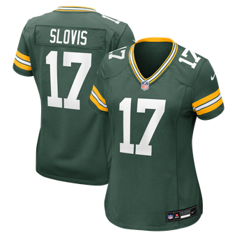 Women's Nike Kedon Slovis Green Green Bay Packers Team Game Jersey
