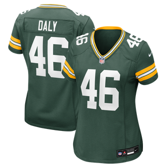 Women's Nike Scott Daly Green Green Bay Packers Team Game Jersey