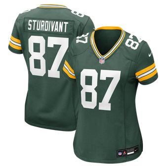 Women's Nike J. Michael Sturdivant Green Green Bay Packers Team Game Jersey