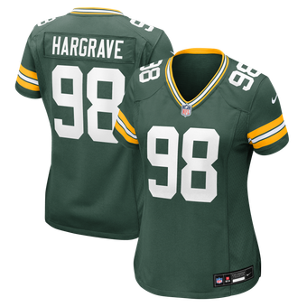 Women's Nike Javon Hargrave Green Green Bay Packers Team Game Jersey