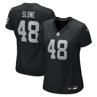 Women's Nike Cian Slone Black Las Vegas Raiders Team Game Jersey