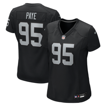 Women's Nike Kwity Paye Black Las Vegas Raiders Team Game Jersey