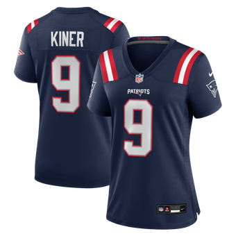 Women's Nike Corey Kiner Navy New England Patriots Team Game Jersey
