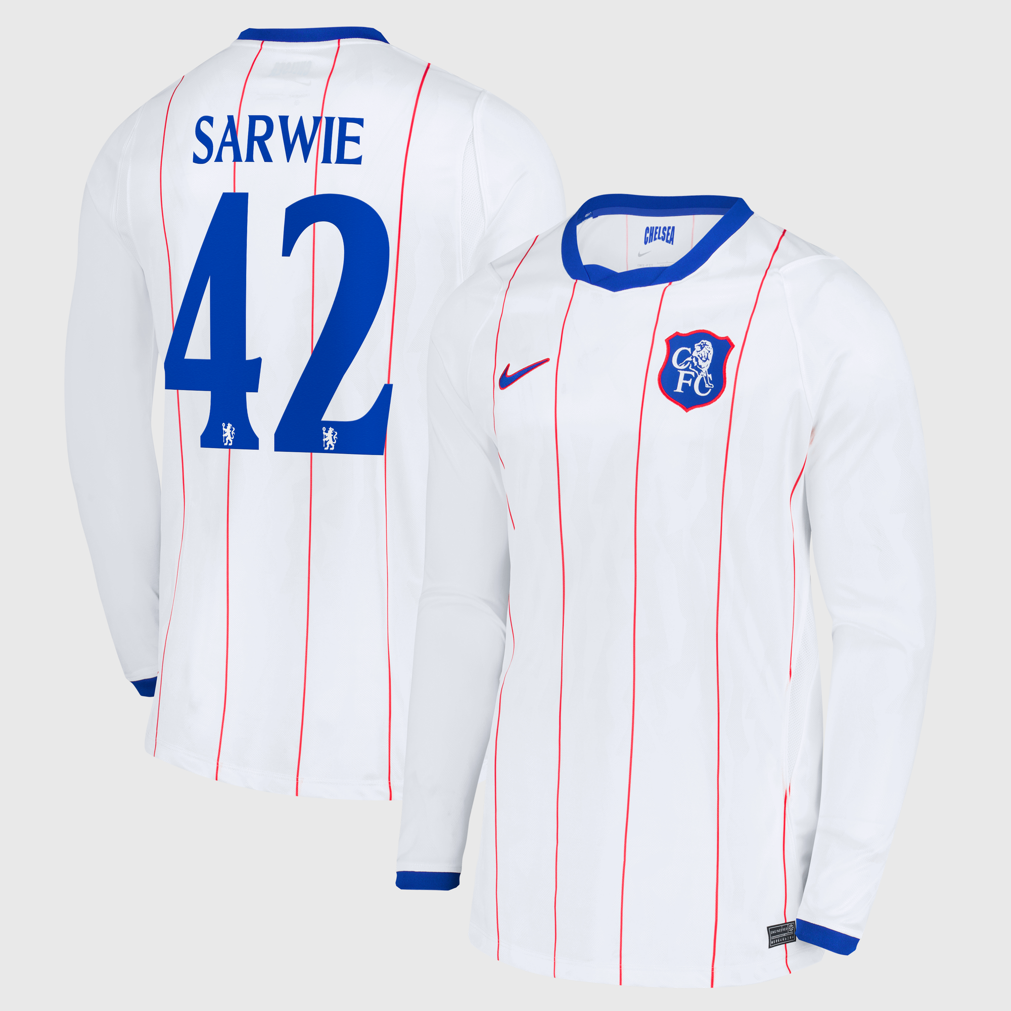 Maillot Nike Third Stadium Chelsea Coupe 26/27 - Manches longues avec flocage Sarwie 42