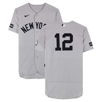 Trent Grisham New York Yankees Game-Used #12 Gray Nike Jersey vs. Baltimore Orioles on August 20, 2026