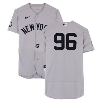 George Lombard Jr. New York Yankees Game-Used #96 Gray Jersey vs. Baltimore Orioles on August 20, 2026